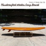 K015 Long Board Wooden Surfboard 
